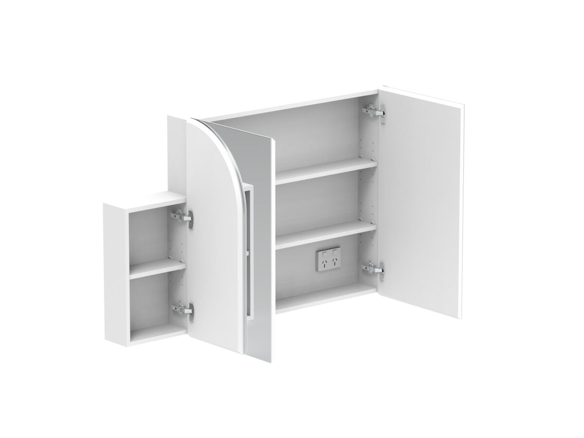 Reece Kado Neue Arch 4 Door Mirror Cabinet 1500mm
