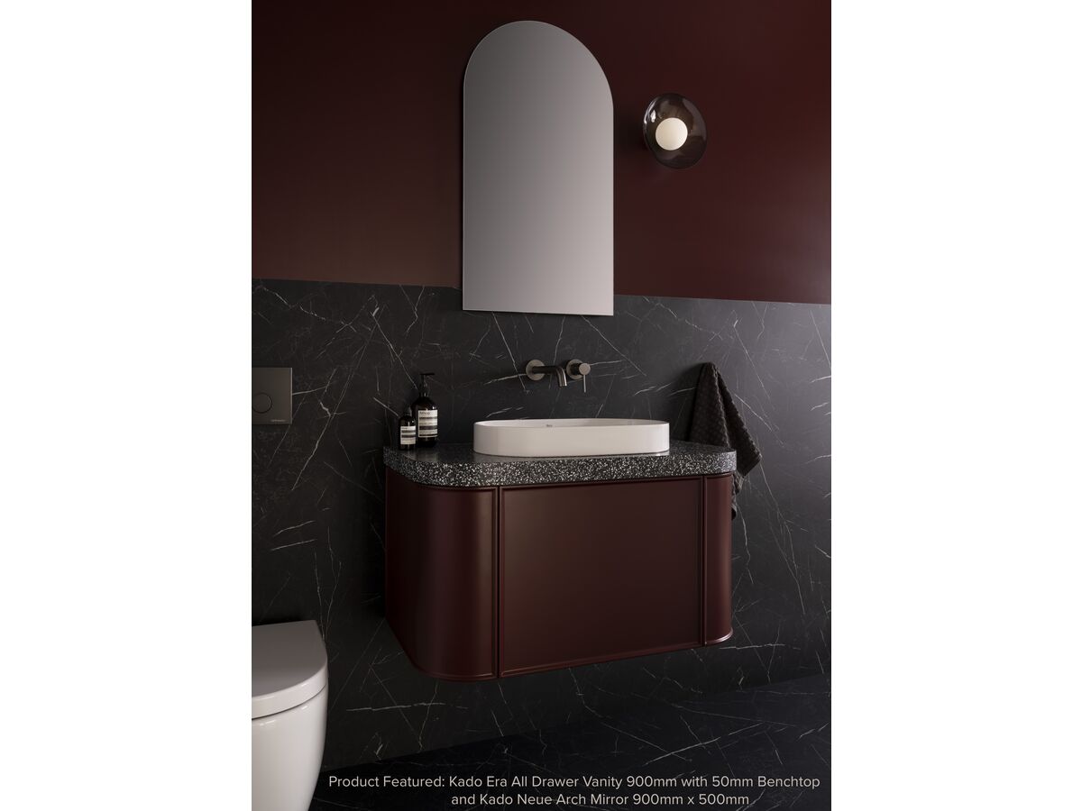 Reece Kado Neue Arch Mirror 500 X 900mm