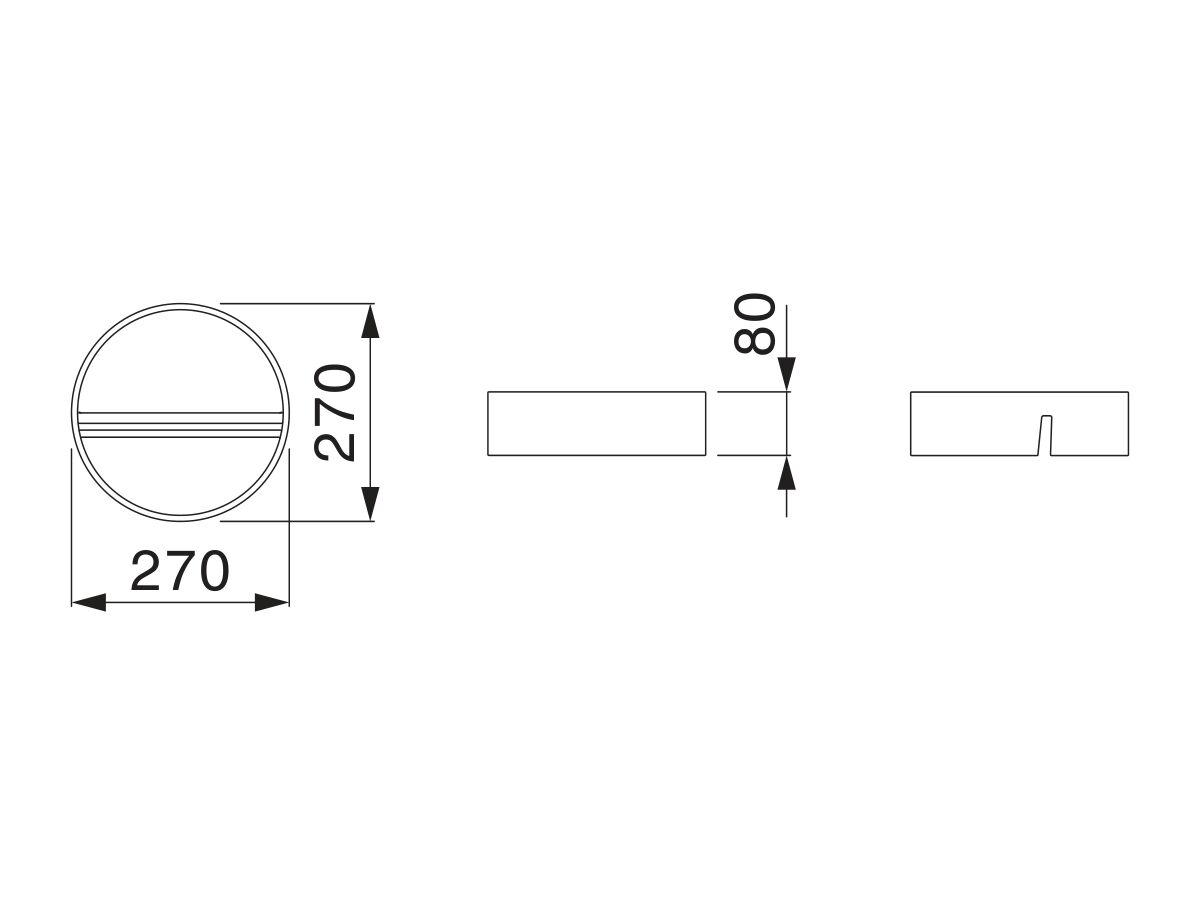 Reece LAUFEN Sonar Bath Tray White