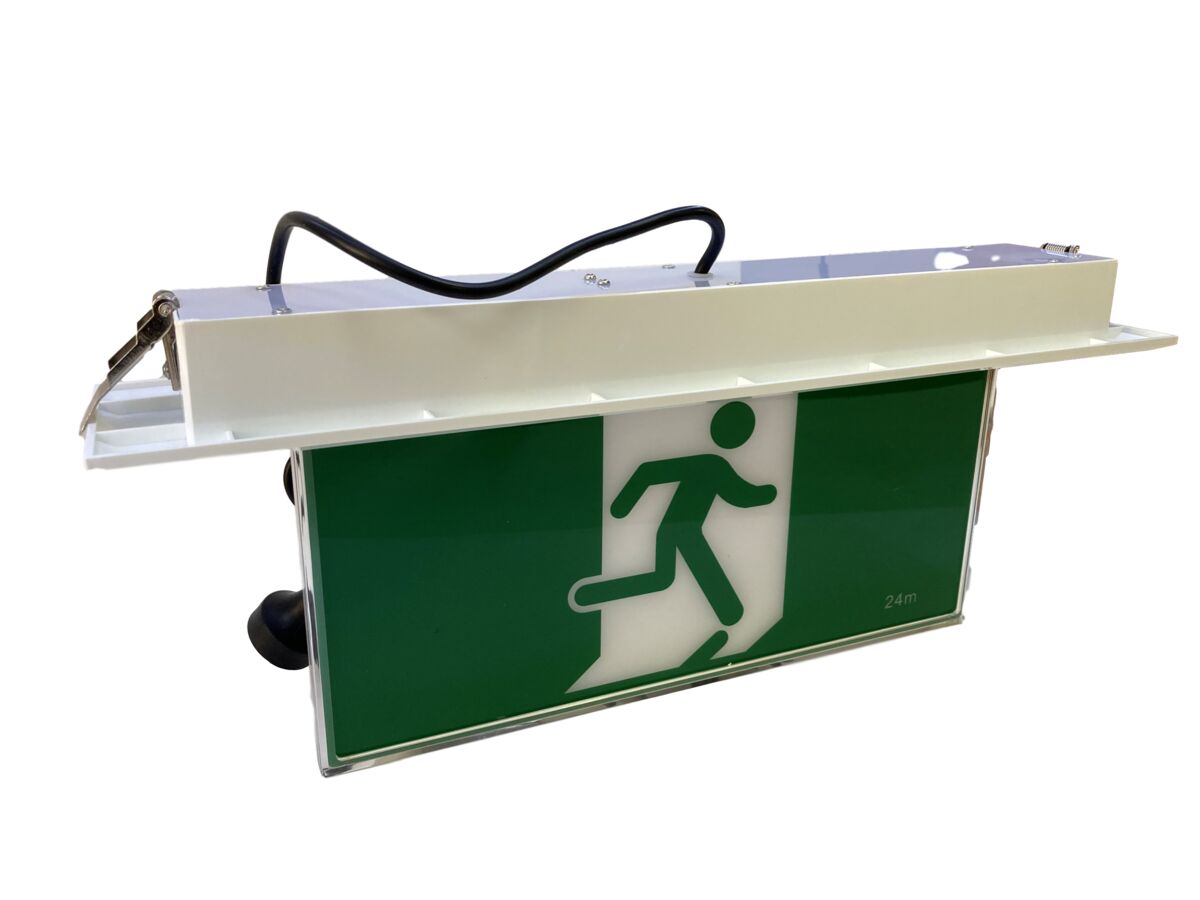 reece LED Recessed Blade Exit Light