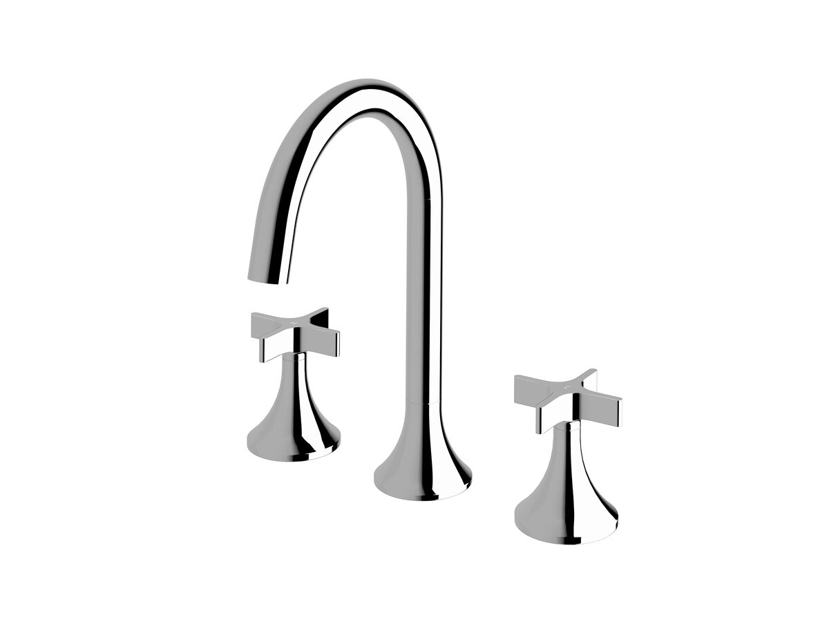 reece Milli Oria Cross Basin Set Chrome (5 Star)