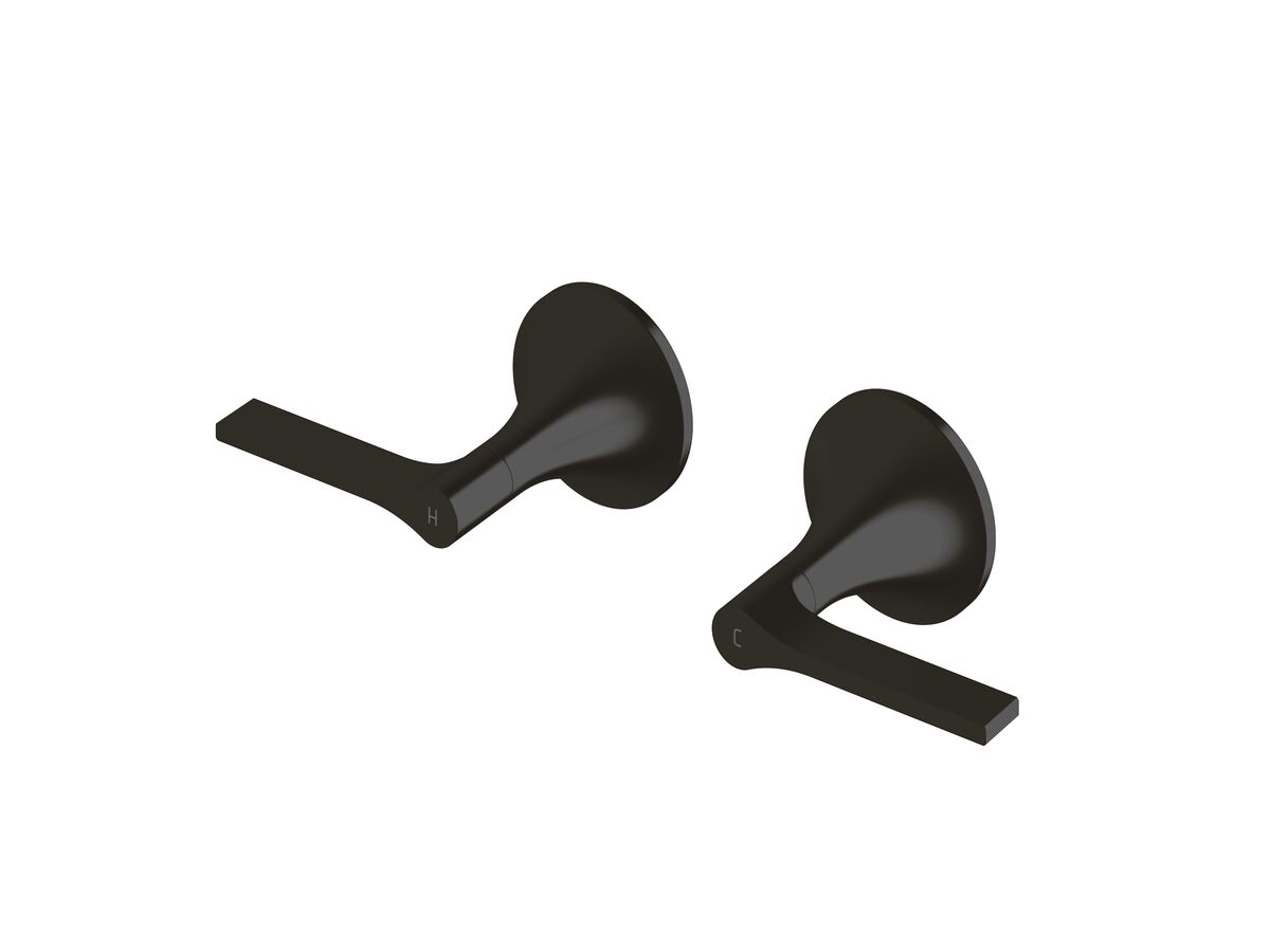 reece Milli Oria Wall Top Assembly PVD Matte Black