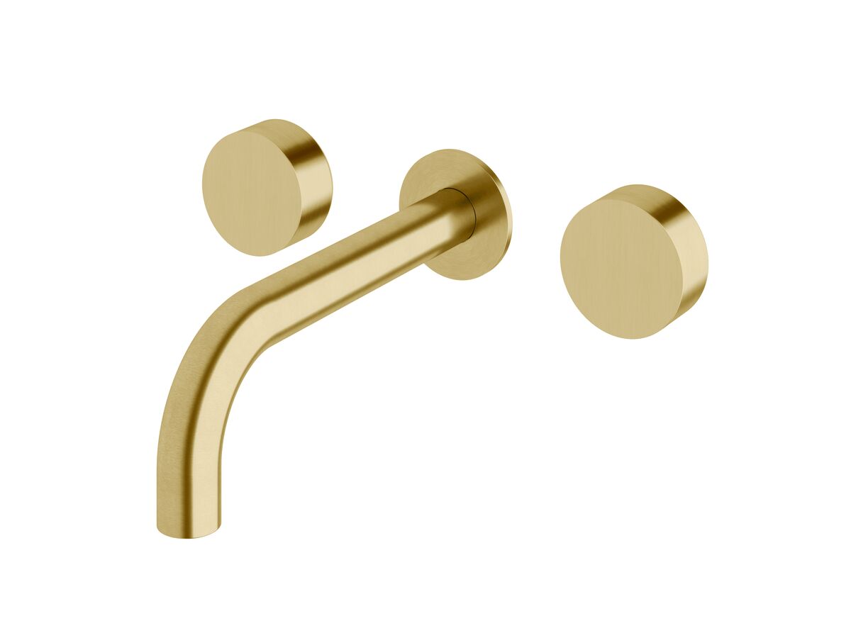 reece Milli Pure Bath Set 200mm PVD Brushed Gold