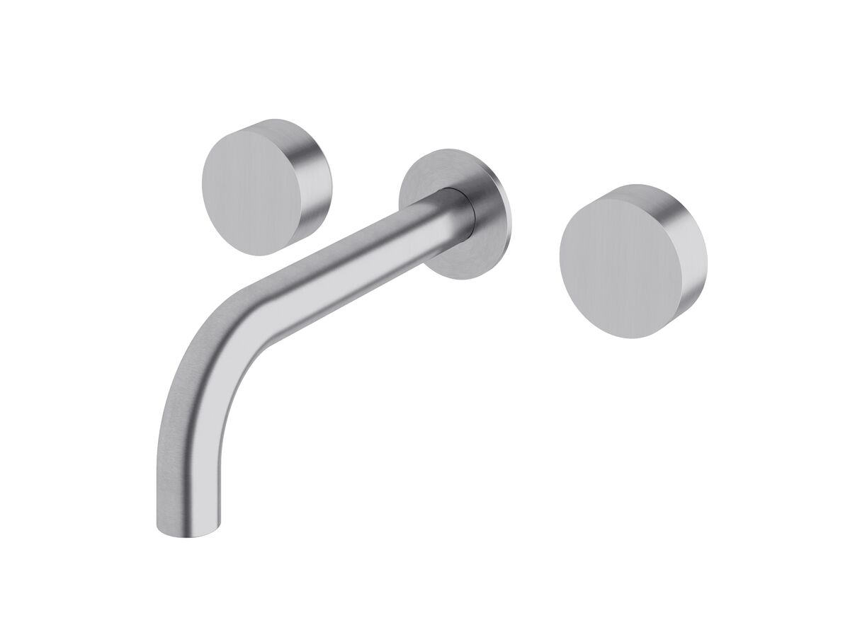 reece Milli Pure Bath Set 200mm Satin Chrome
