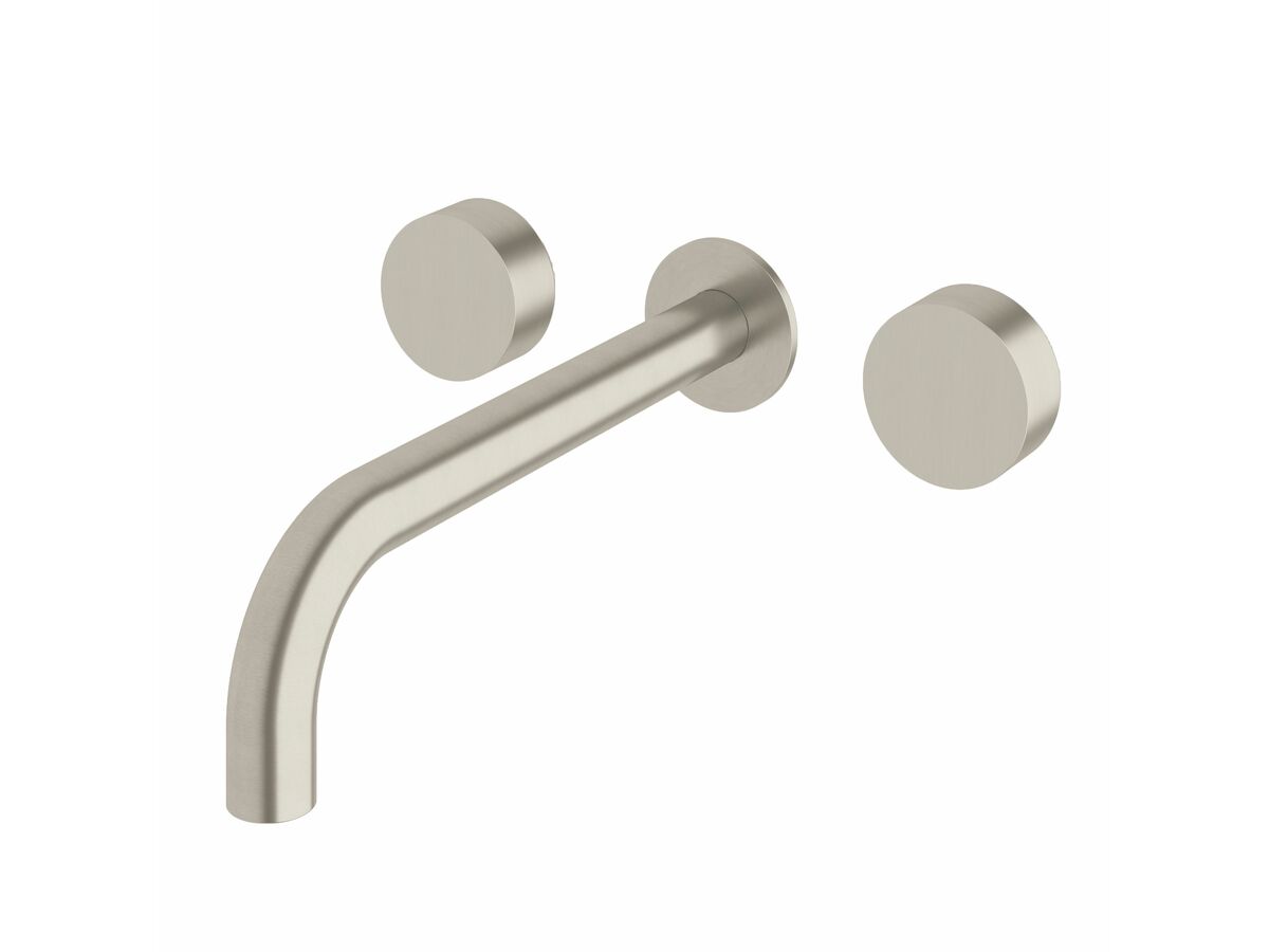 reece Milli Pure Bath Set 250mm PVD Brushed Nickel