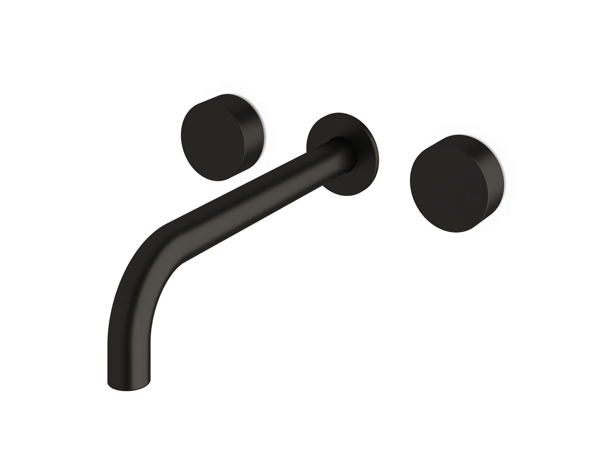 reece Milli Pure Bath Set 250mm PVD Matte Black
