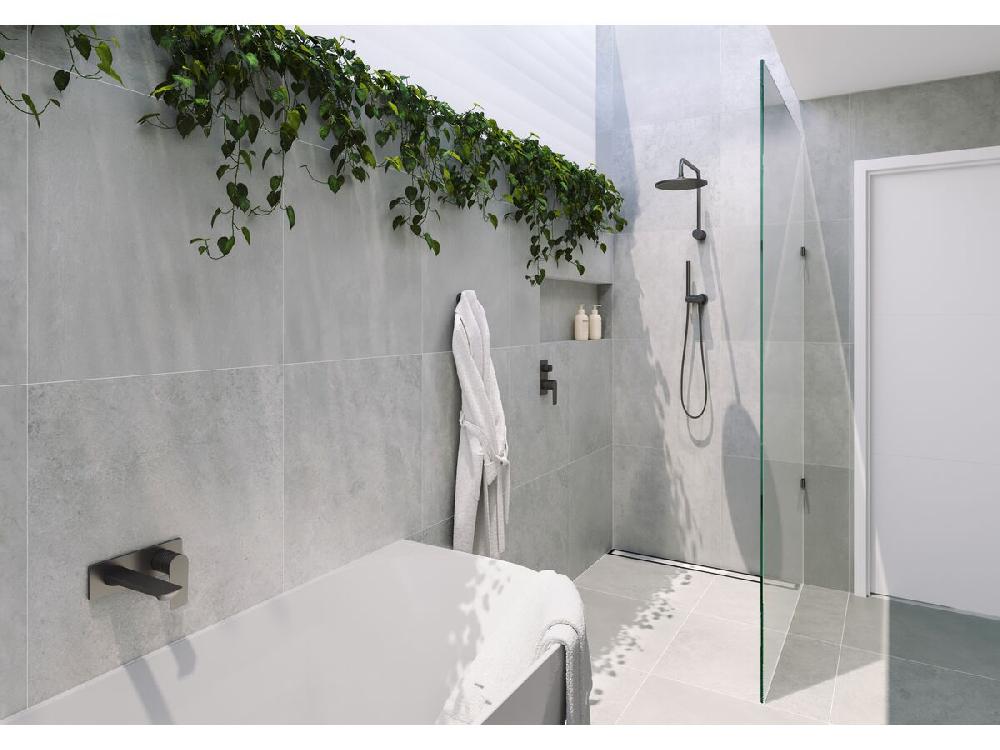 Reece Milli Trace Shower Mixer Brushed Gunmetal