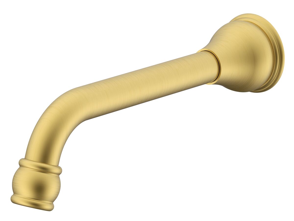 reece Milli Voir Bath Outlet 220mm Brushed Gold