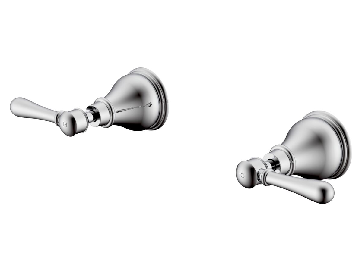 reece Milli Voir Wall Top Assemblies Lever Chrome