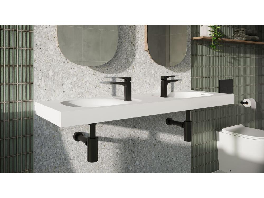 Reece Milli Zato Basin Mixer Matte Black (5 Star)