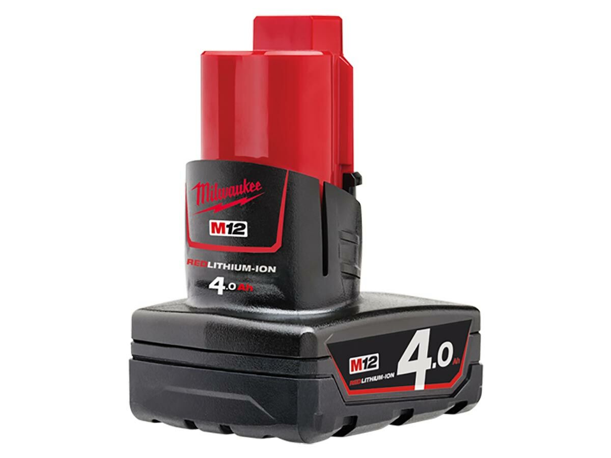 Reece Milwaukee M12 Red Lithium Battery 4.0Ah 12V