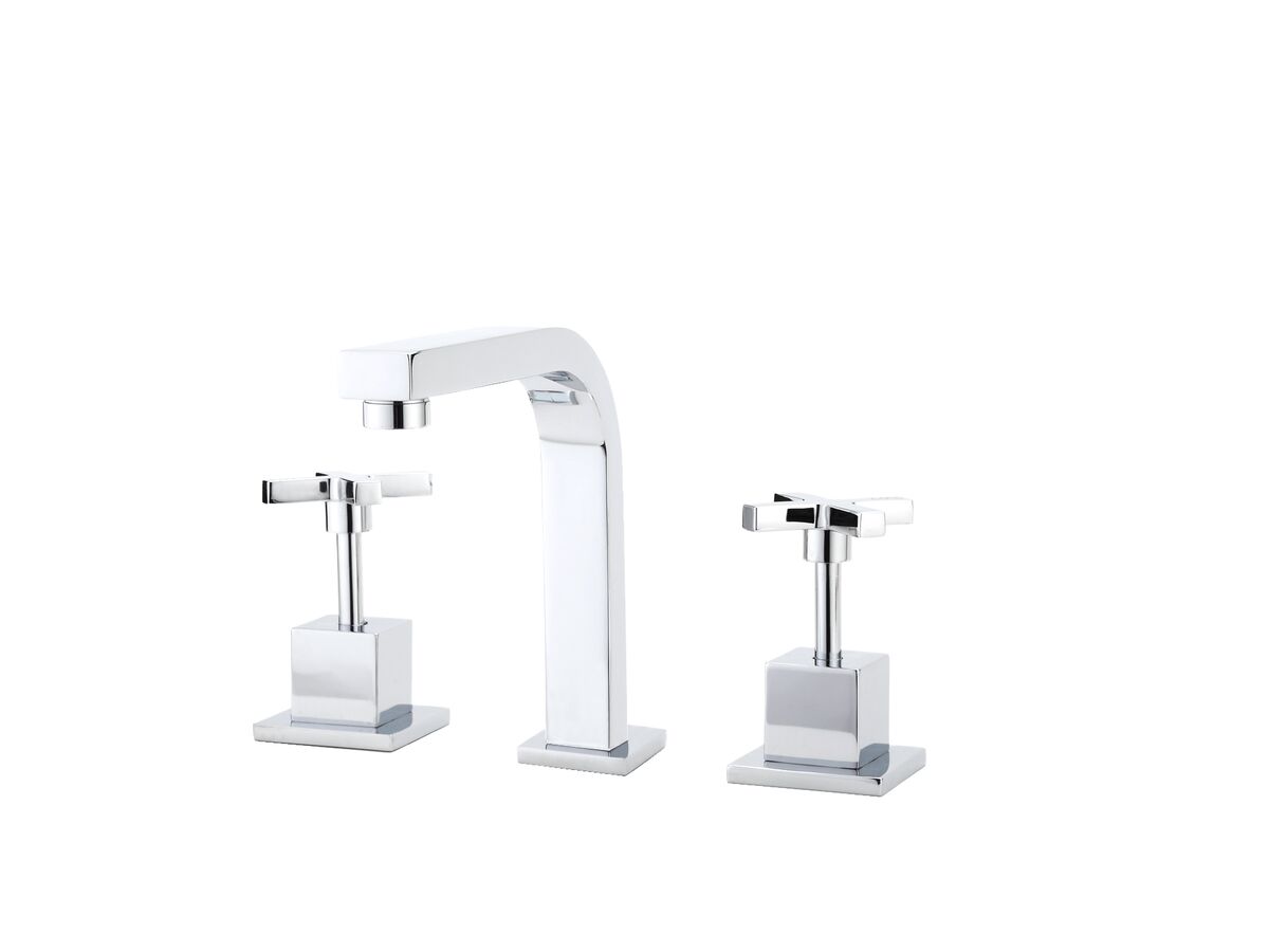 reece Mizu Bloc Basin Set (Fixed) Chrome (4 Star)