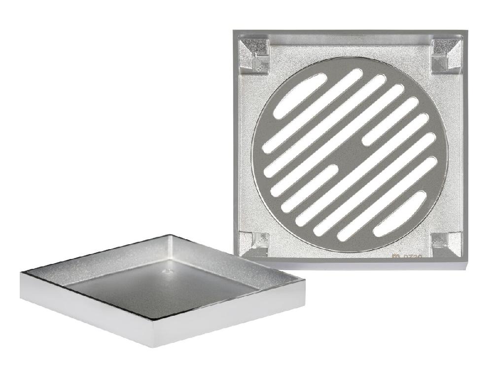 Reece Mizu Drift Tile Insert Waste 100mm Chrome