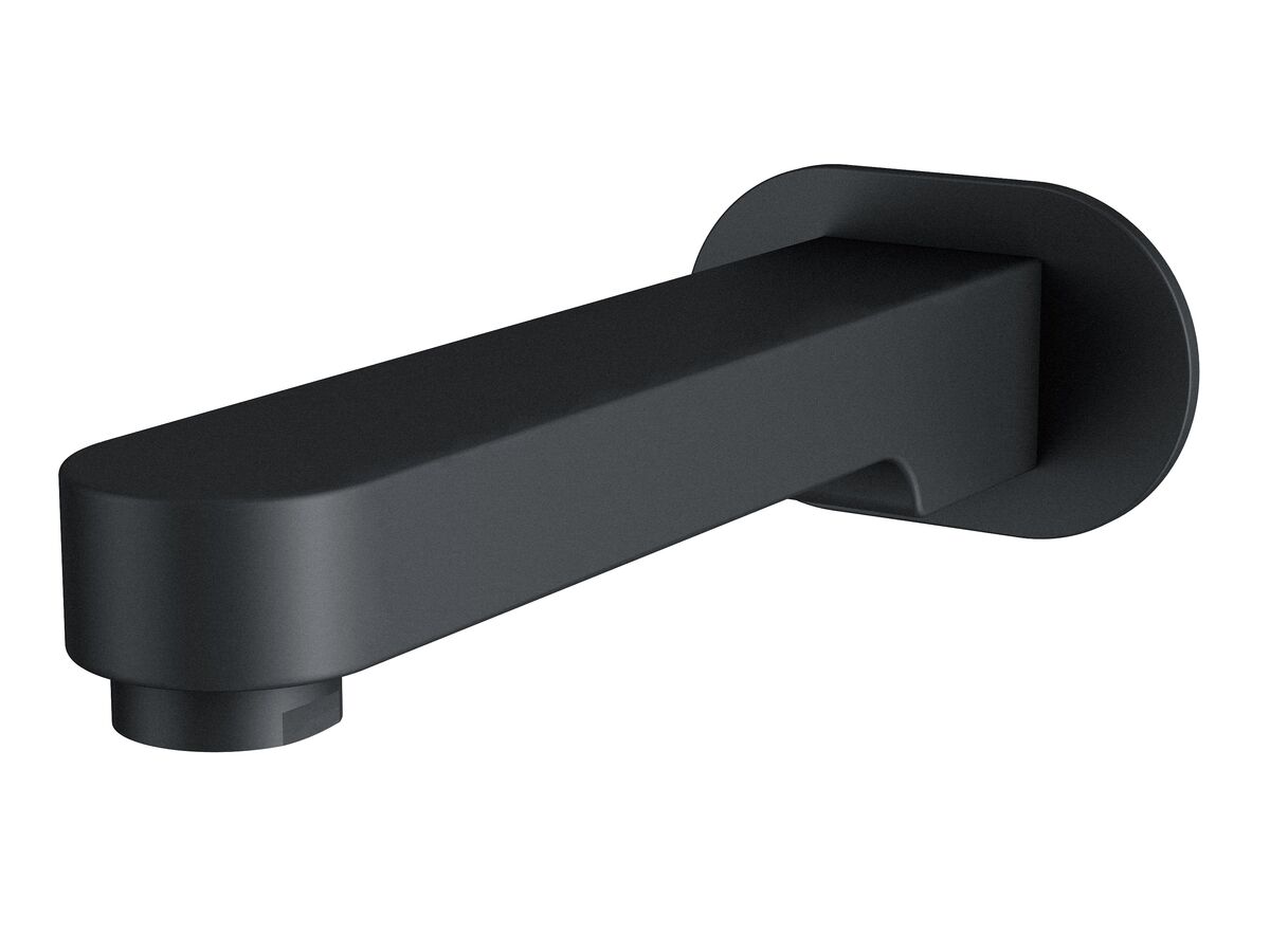 reece Mizu Soothe Bath Outlet 160mm Matte Black