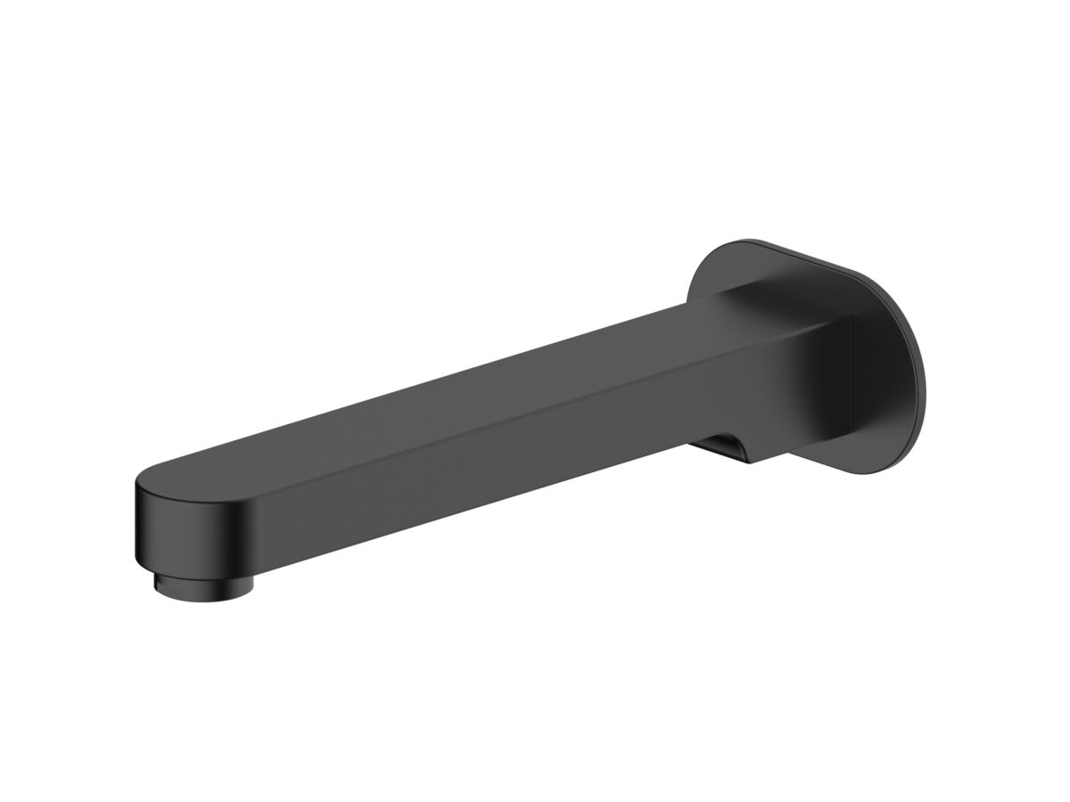 reece Mizu Soothe Bath Outlet 200mm Matte Black