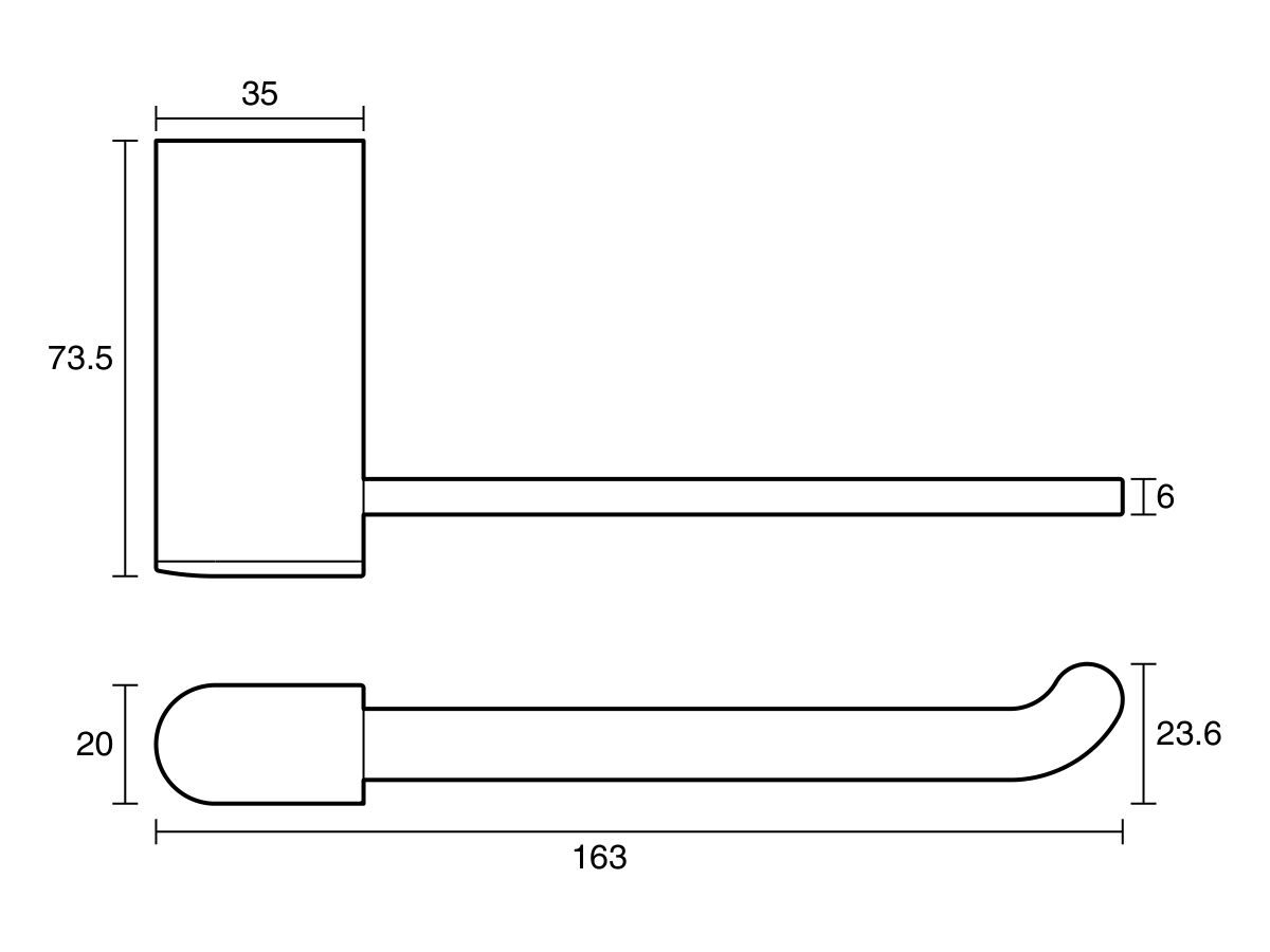 Reece Mizu Soothe Toilet Roll Holder Chrome