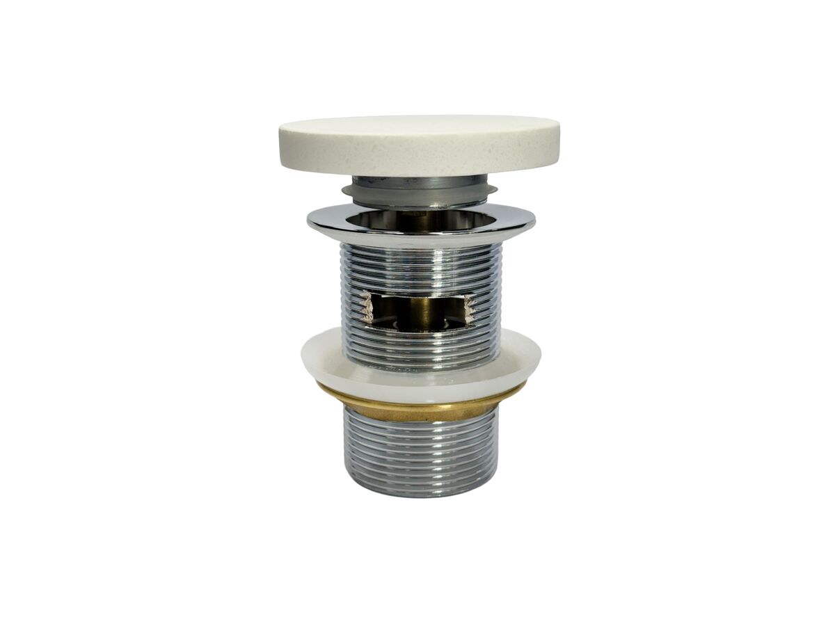 reece Omvivo Villa Bath Plug & Waste White Haven