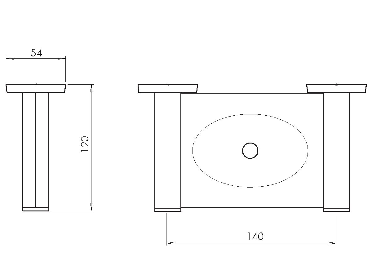 Reece Phoenix Gen X Soap Dish Chrome