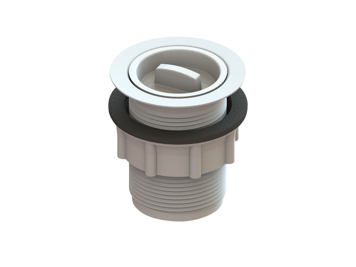 reece Plug & Waste White 32mm x 75mm