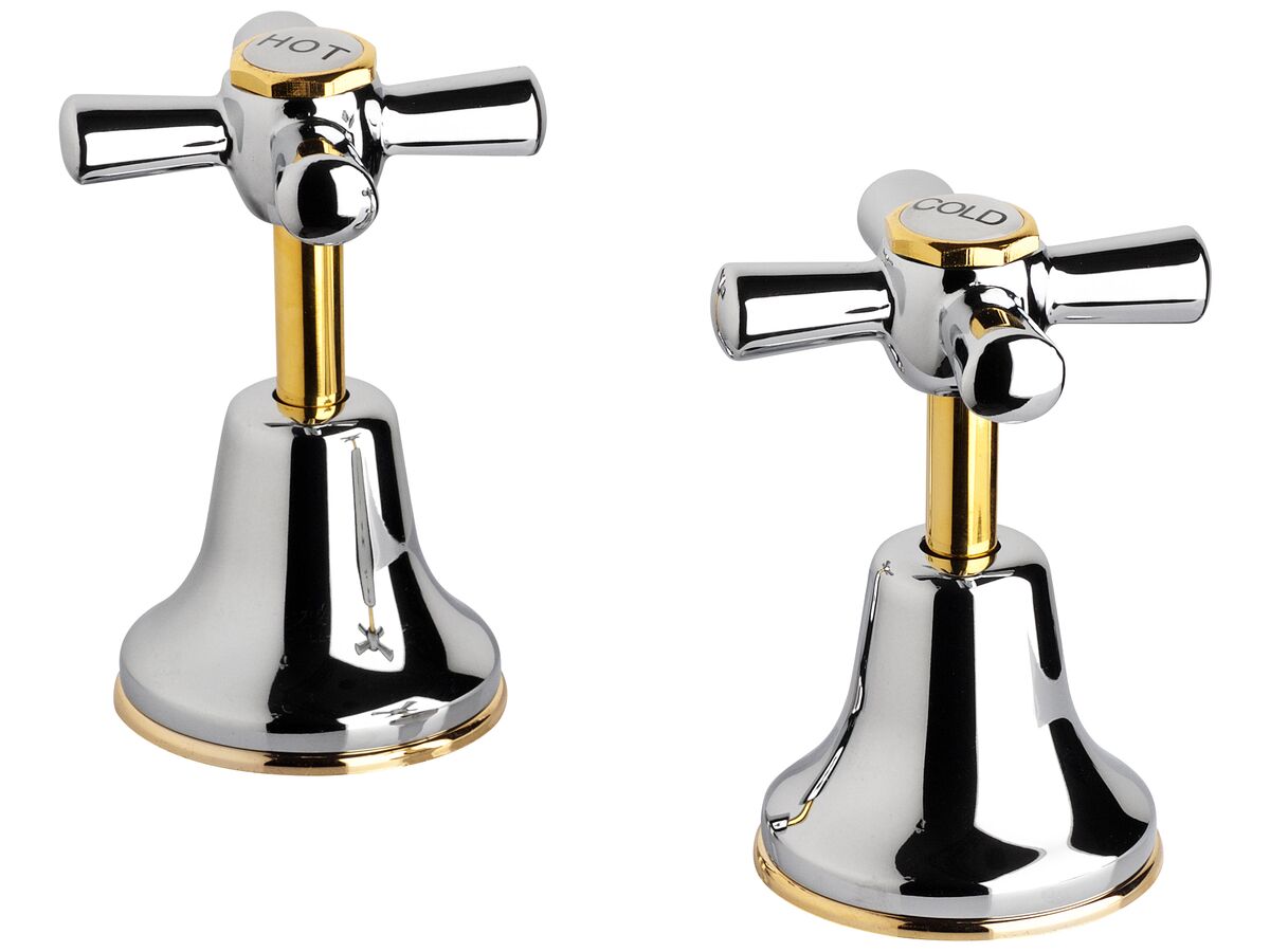 reece Posh Bristol Basin Top Assembly Chrome/Gold
