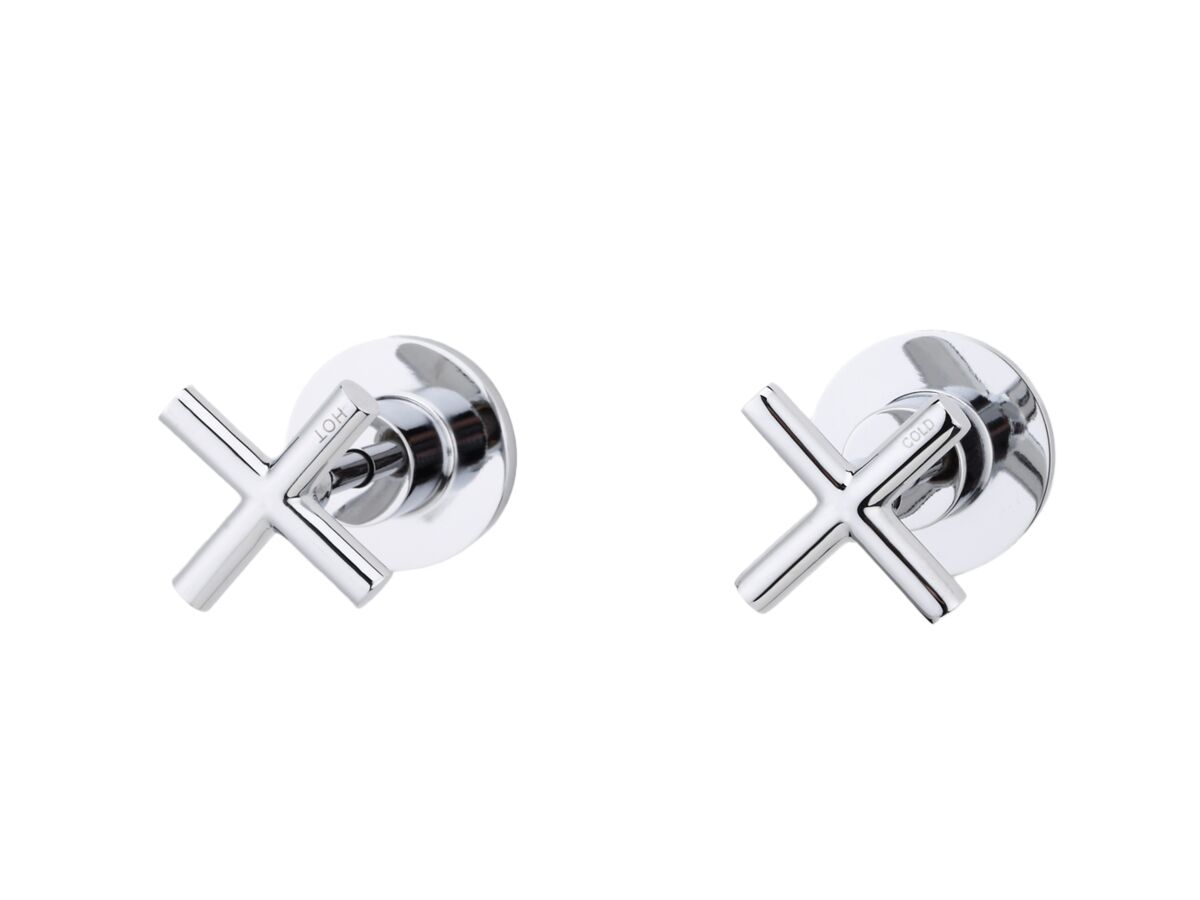 reece Posh Solus Wall Top Assembly Chrome (Pair)