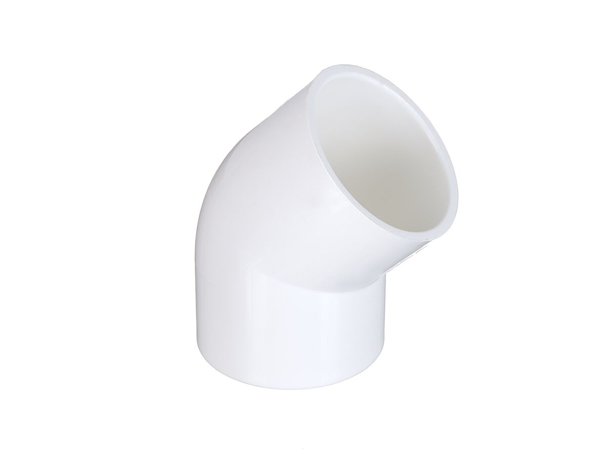 reece PVC Pressure Elbow #10 45 Degree 40mm