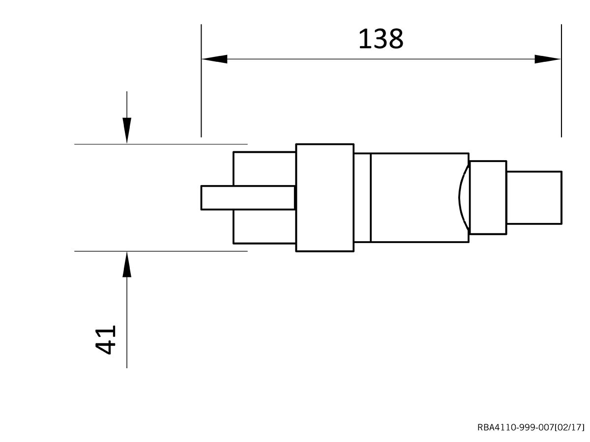 Reece RBA Slider For 32mm Rail