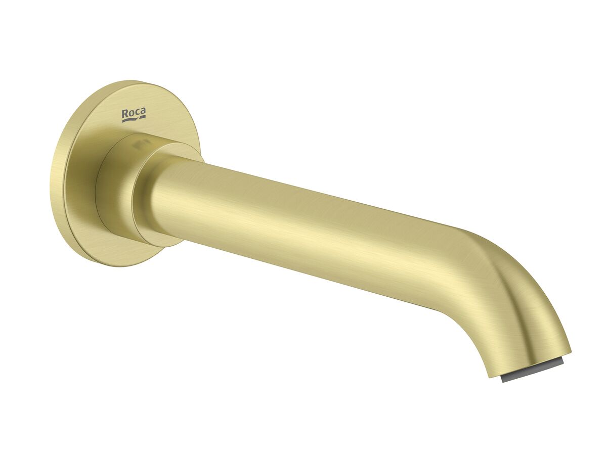 reece Roca Ona Bath Outlet 175mm Brushed Brass