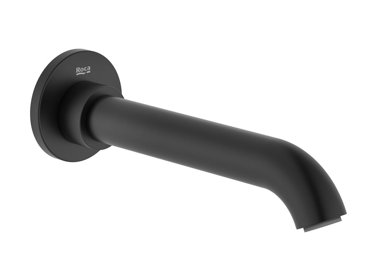 reece Roca Ona Bath Outlet 175mm Matte Black