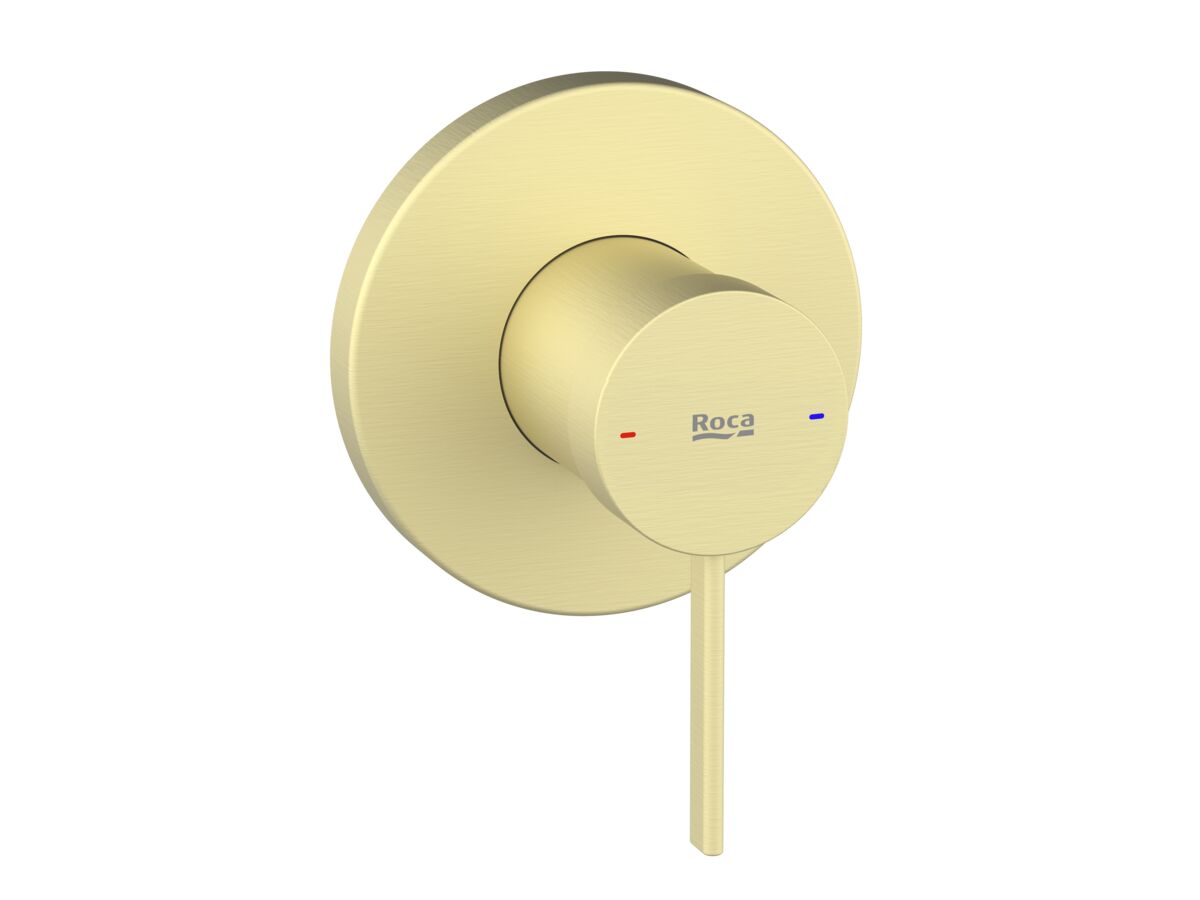 reece Roca Ona Shower Mixer Tap Brushed Brass