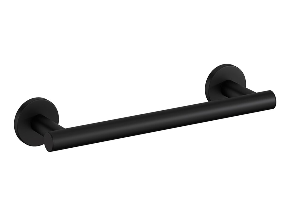 reece Roca Ona Single Towel Rail 300mm Matte Black