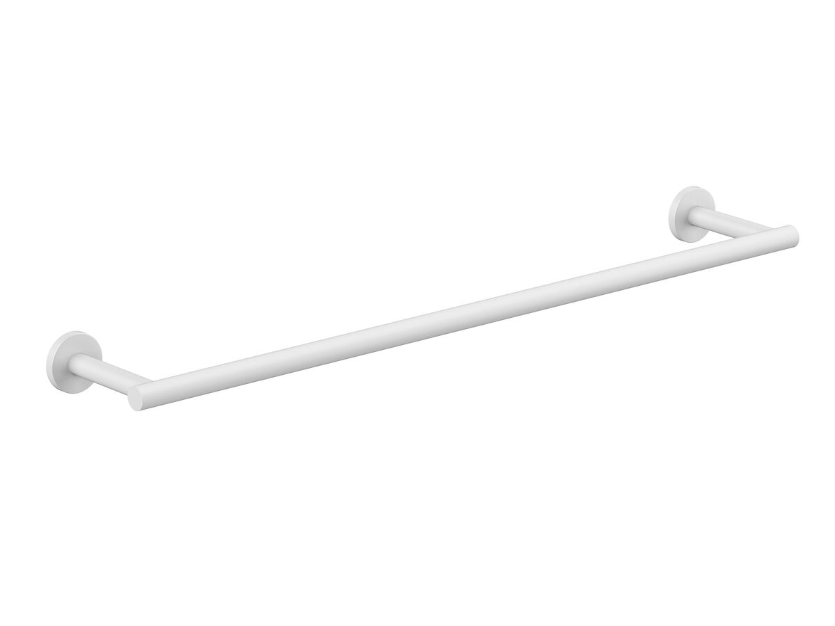 reece Roca Ona Single Towel Rail 800mm Matte White