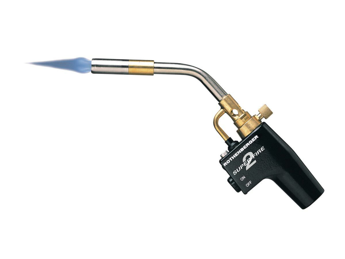 reece Rothenberger Super Fire 2 Brazing Torch - Mapp