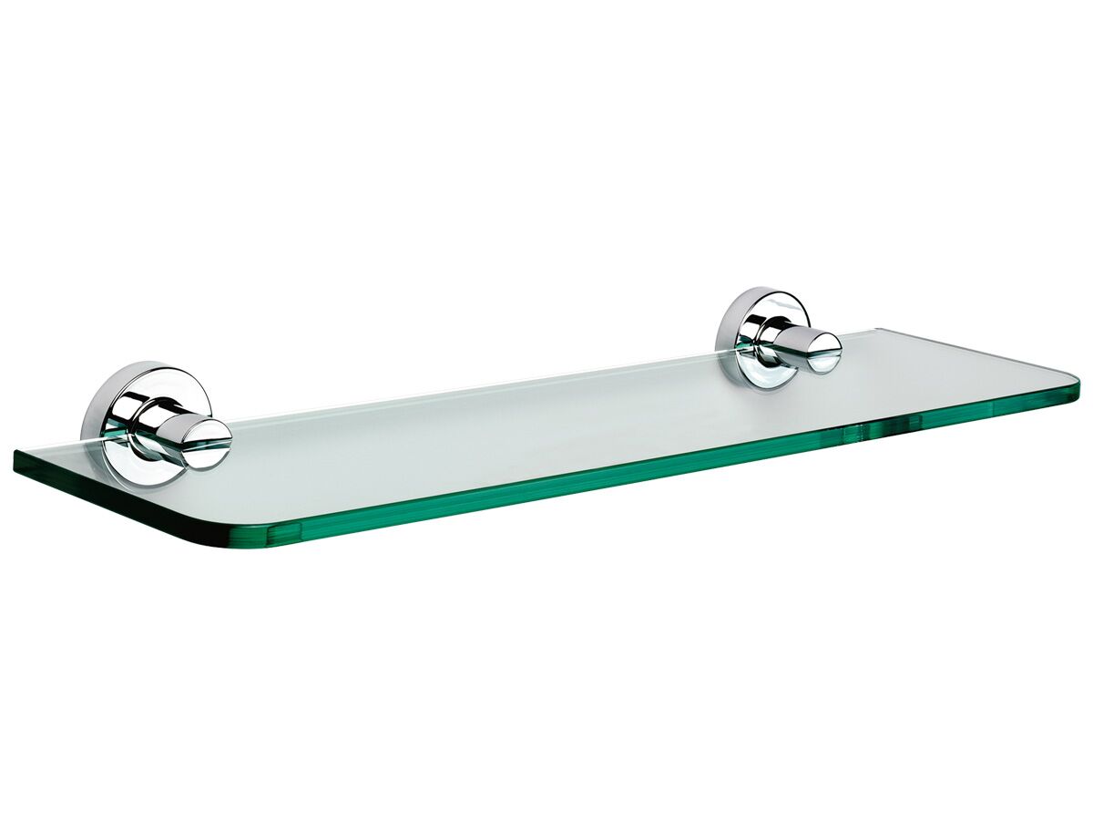 reece Sonia Tecno Glass Shelf 500mm Chrome