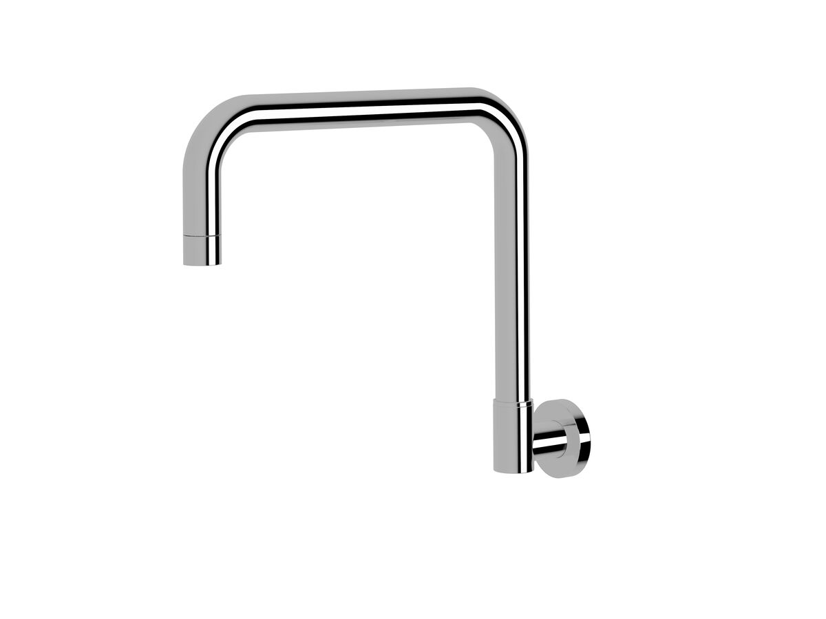 reece Sussex Scala Wall Spa Outlet Square Chrome