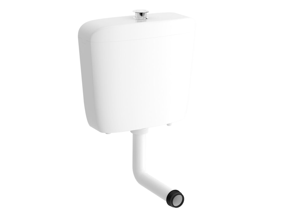 reece Wolfen Care Plastic Cistern White (4 Star)