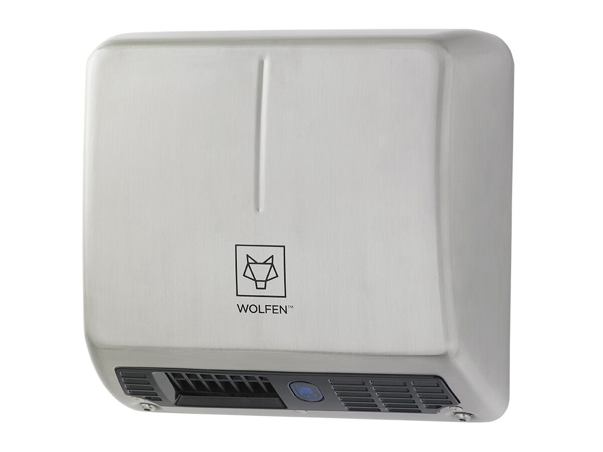 reece Wolfen Slimline Hand Dryer Stainless Steel