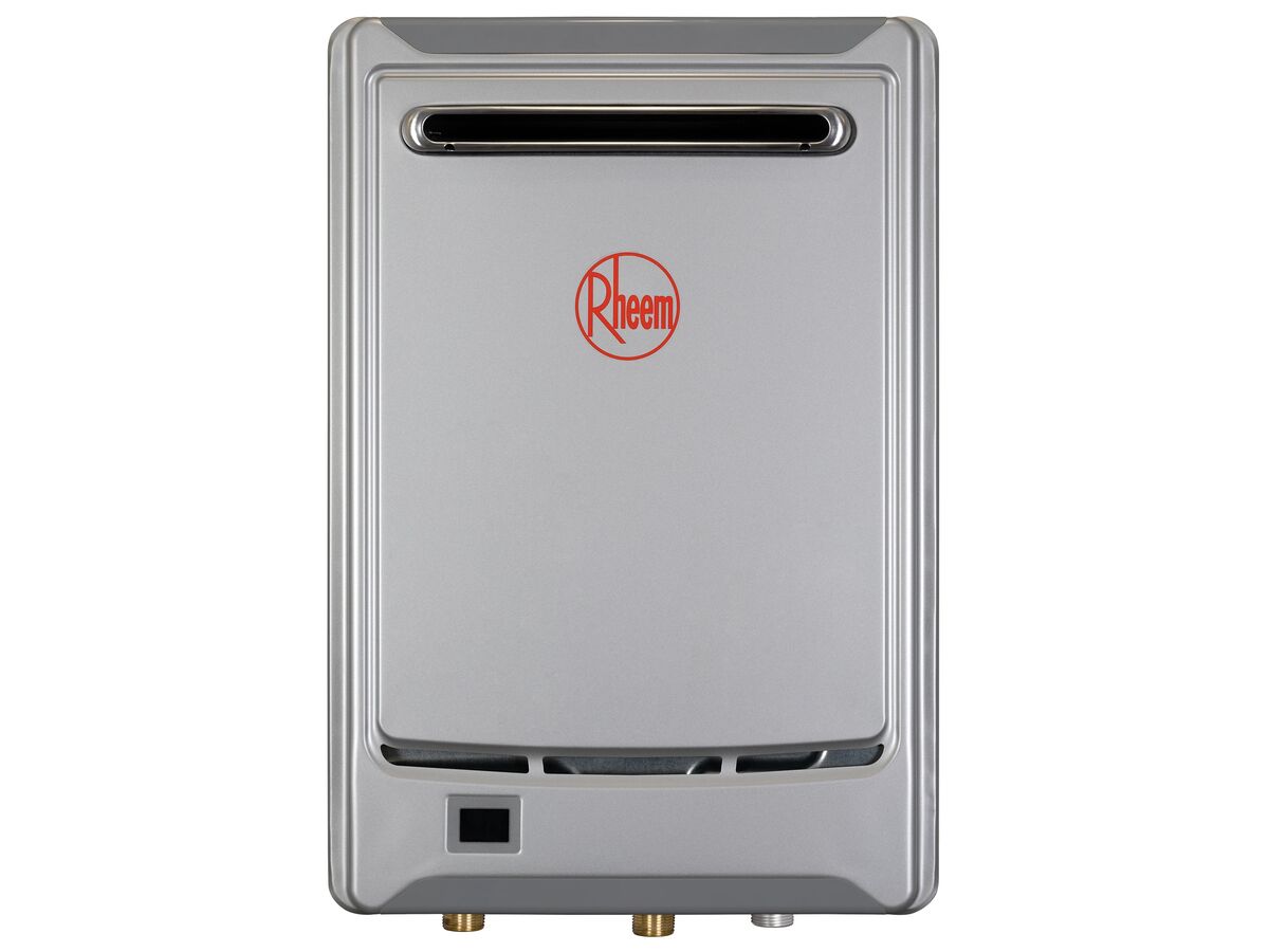 reece Rheem 26L Gas Continuous Flow Hot Water System 50 Degrees Preset Natural Gas