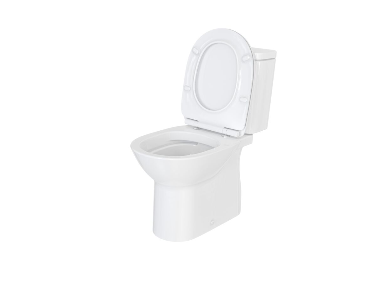 Reece Roca Debba Rimless Close Coupled S Trap Back Inlet Toilet Suite (4 Star)