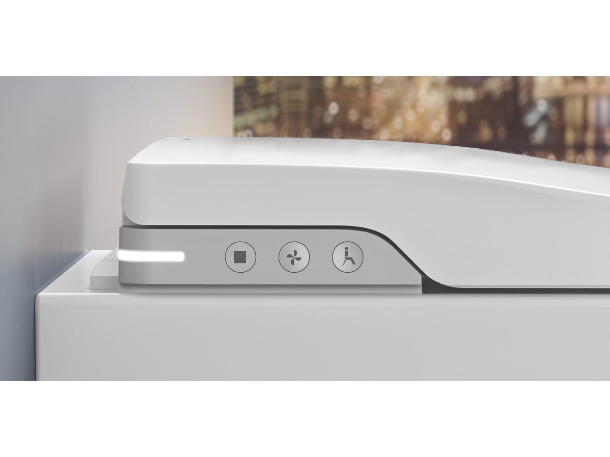 Reece Roca In-Wash Inspira Rimless Close Coupled Back To Wall Toilet Suite With Heated Seat (4 Star)