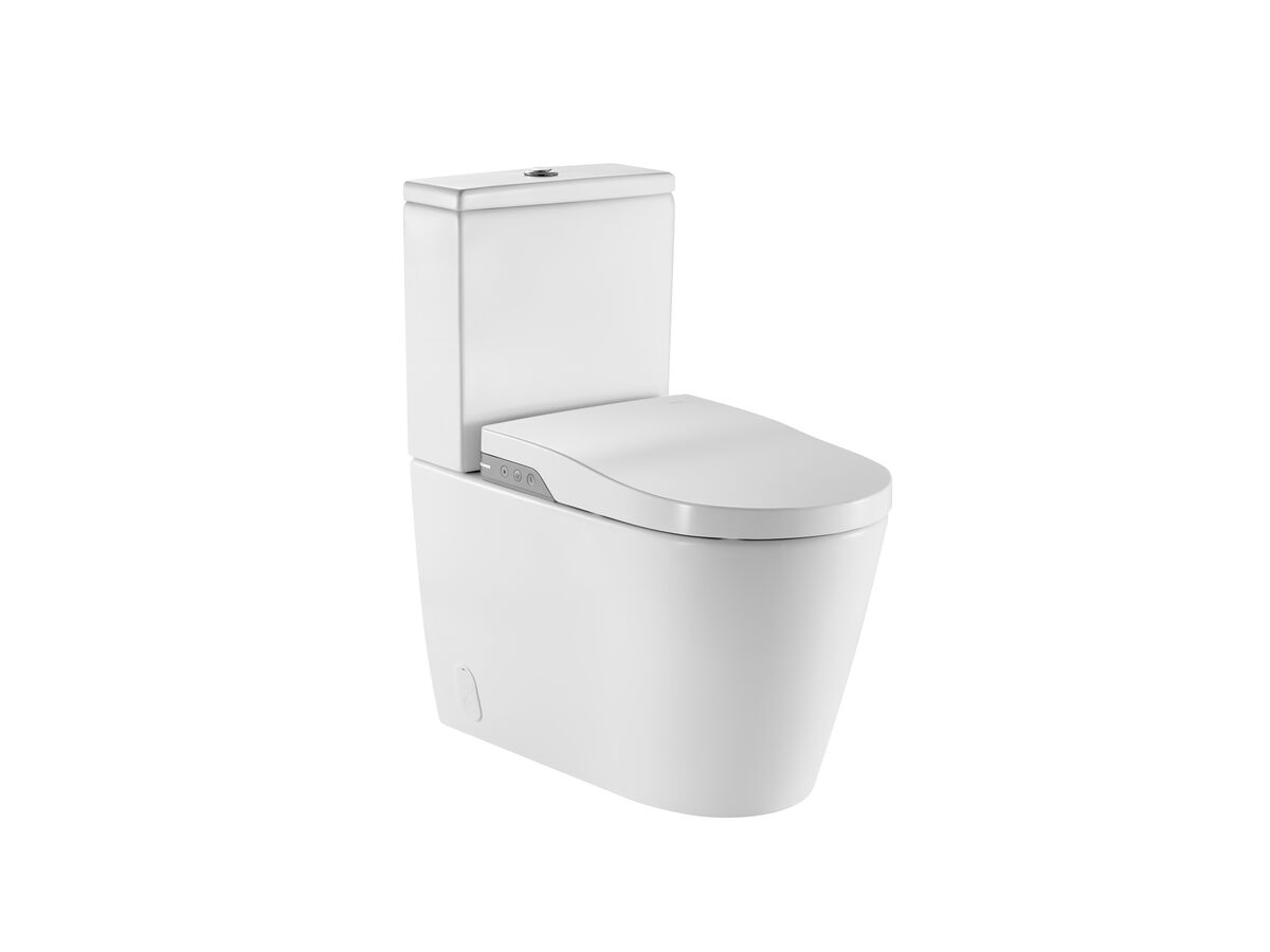 reece Roca In-Wash Inspira Rimless Close Coupled Back to Wall Toilet Suite with Heated Seat (4 Star)