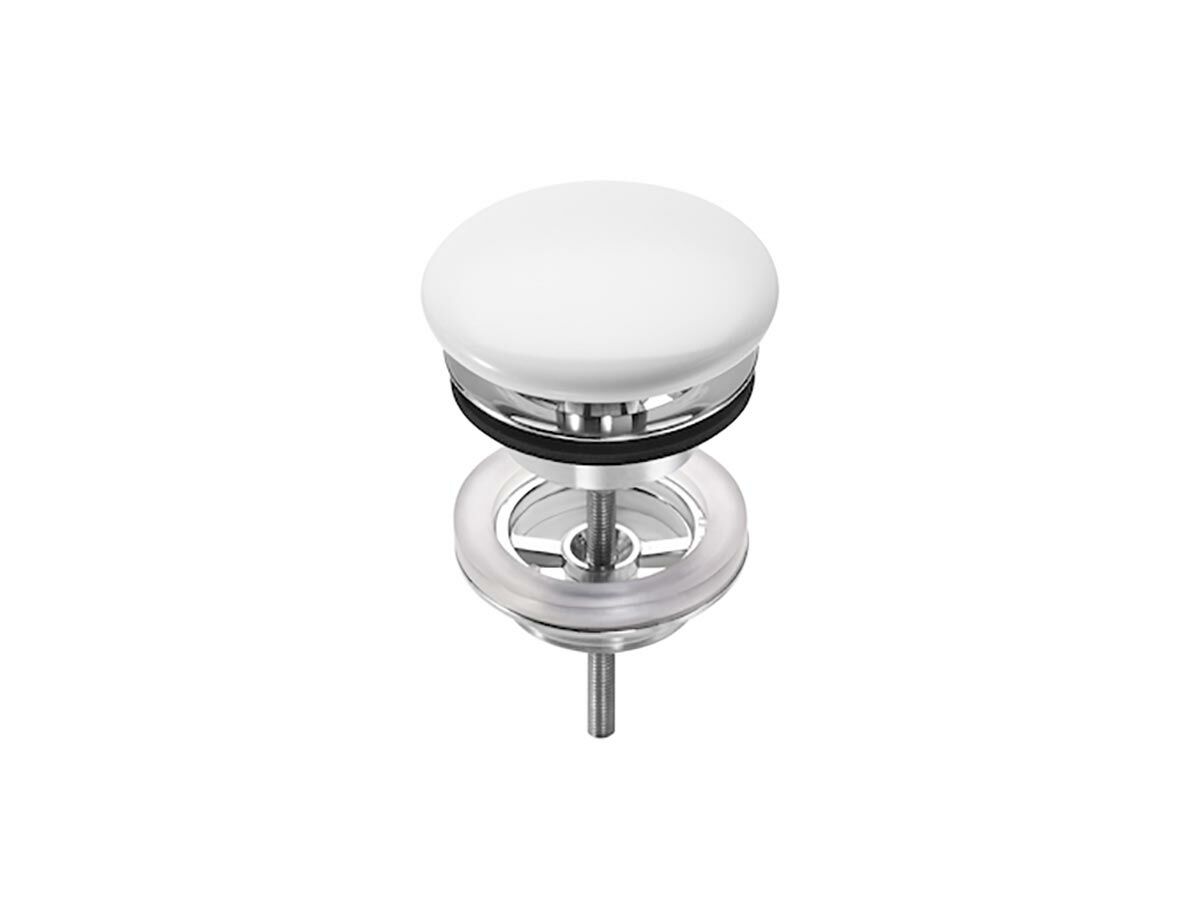 reece Roca Inspira Closed Pop-Up Waste with Ceramic Cover