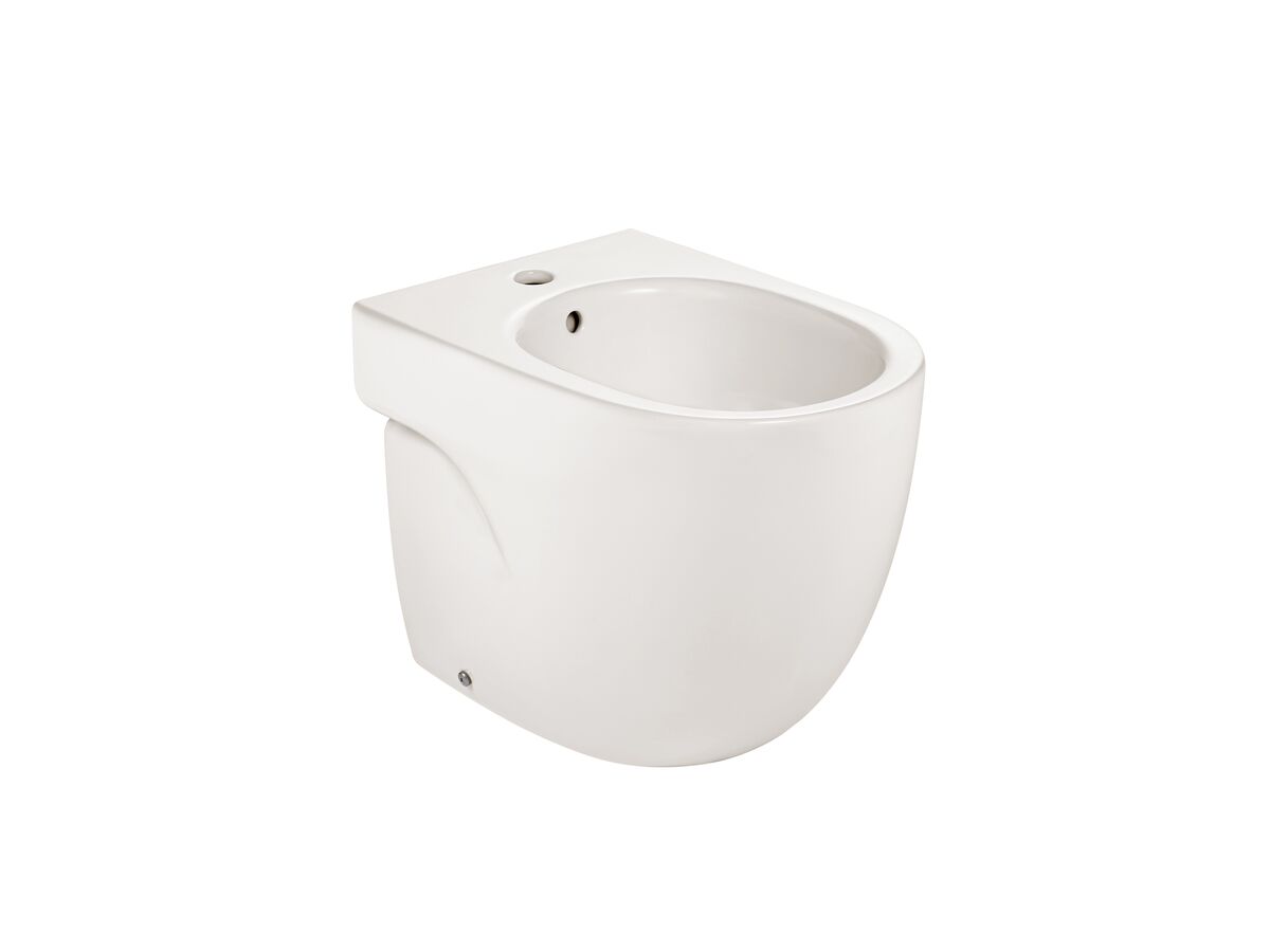 reece Roca Meridian Back to Wall Bidet 1 Taphole White