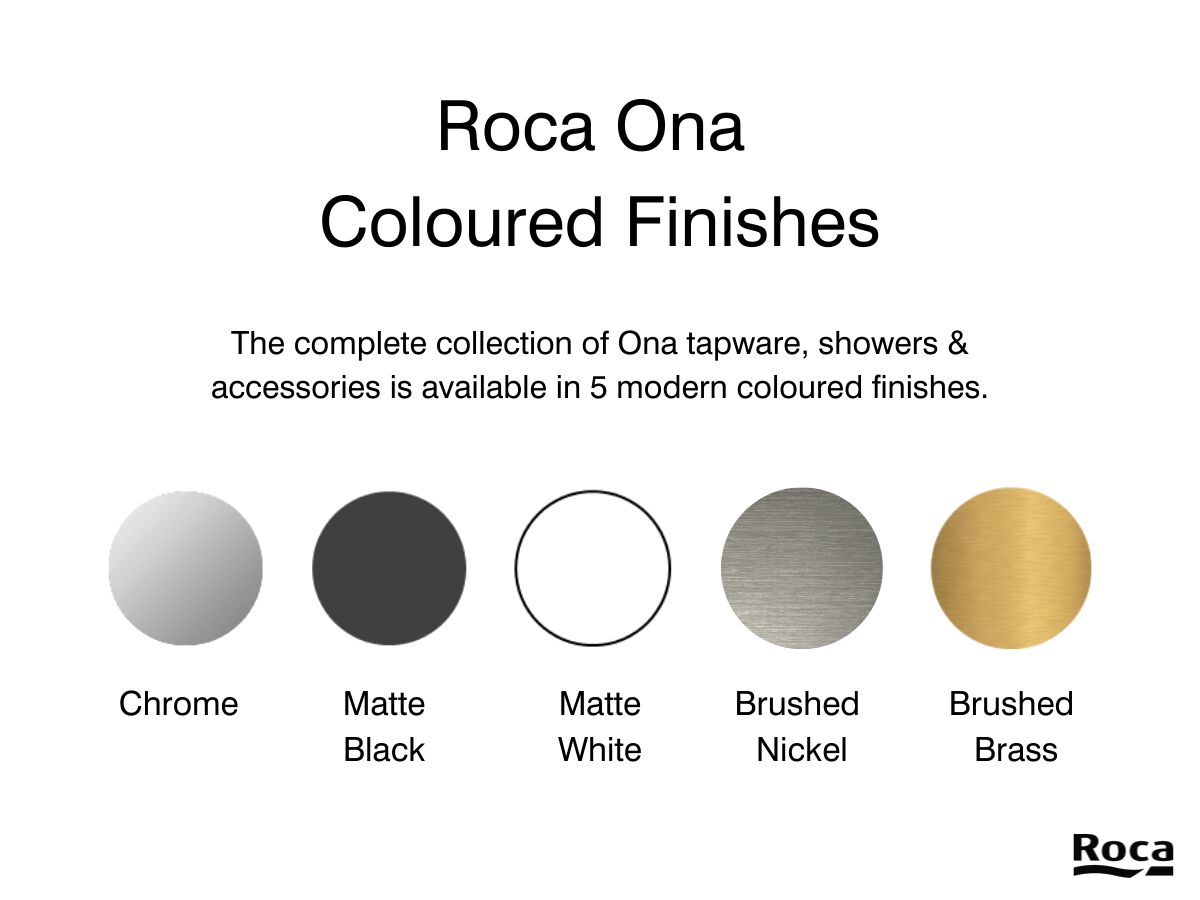 Reece Roca Ona Extended Basin Mixer Tap Matte White (6 Star) Lead Free