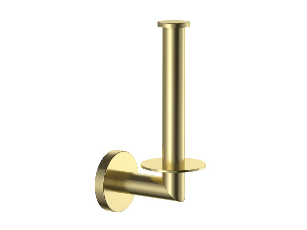 reece Roca Ona Spare Toilet Roll Holder Brushed Brass
