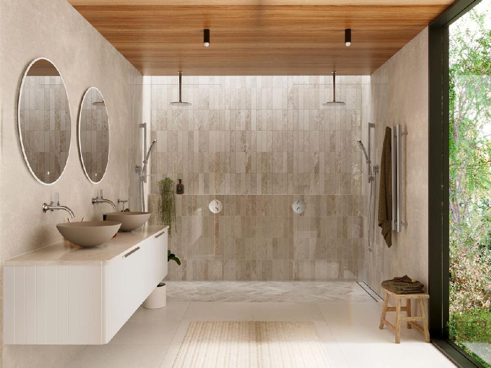 Reece Roca T-1000 Concealed Thermostatic Shower Mixer Tap With Diverter Chrome