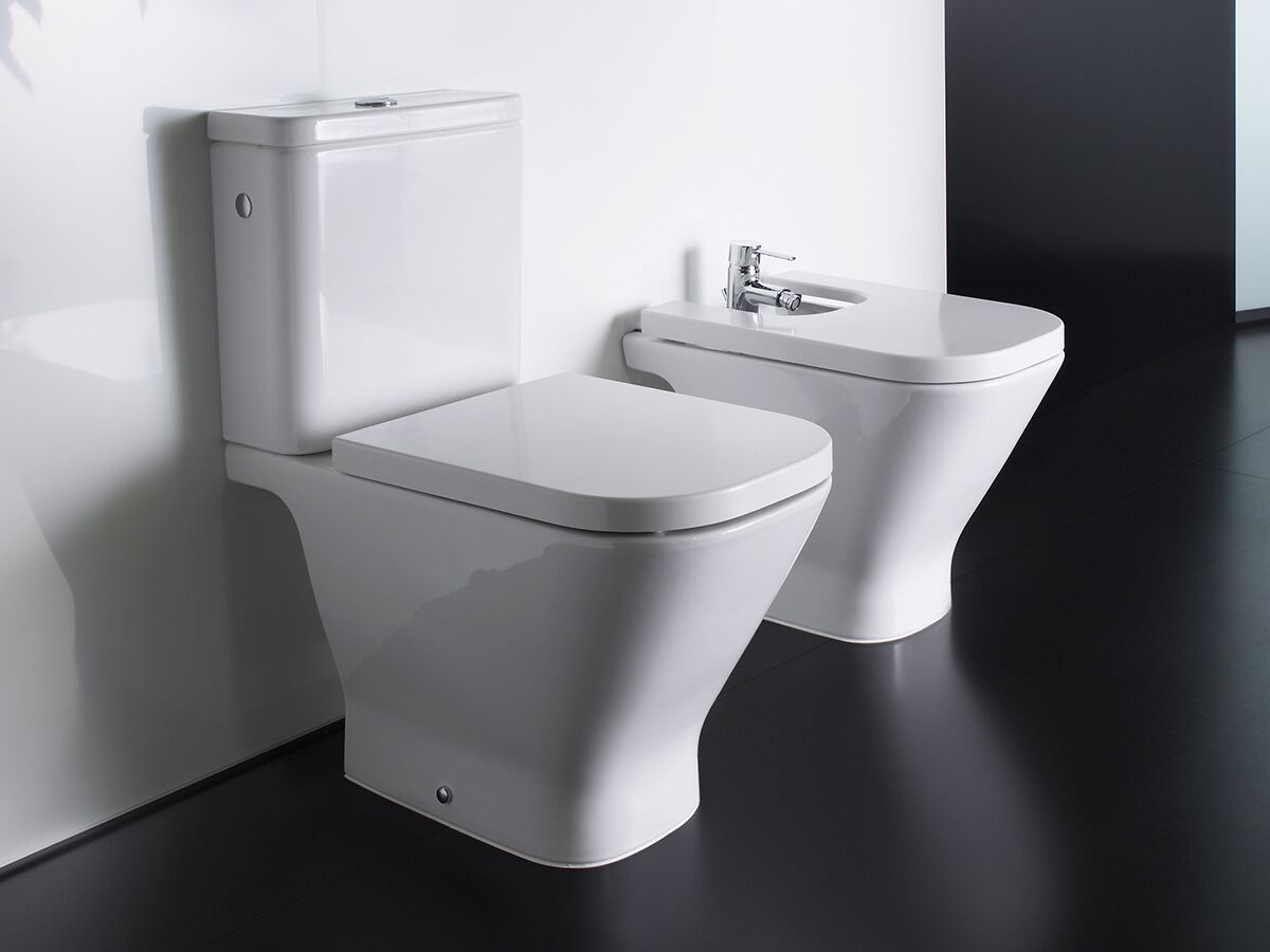 Reece Roca The Gap Back To Wall Bidet & Cover 1 Taphole White