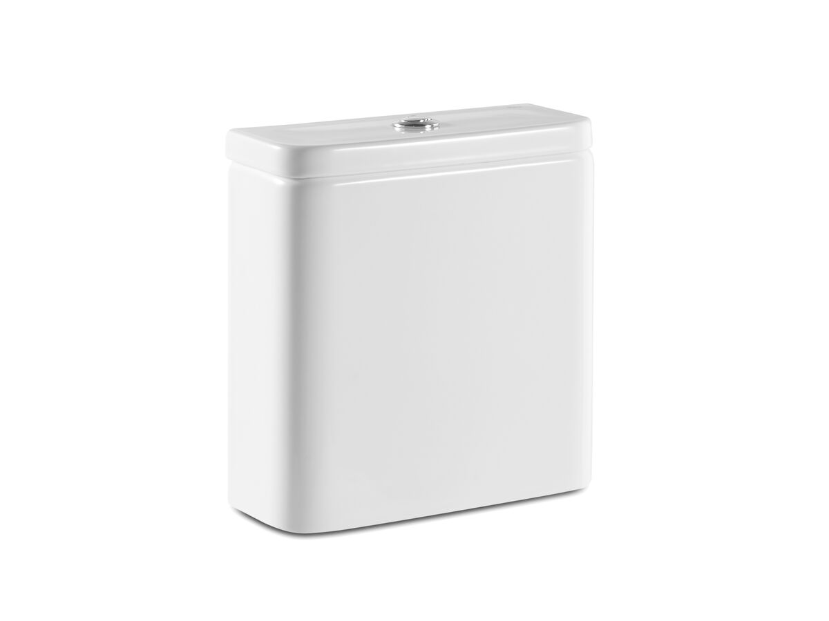 reece Roca The Gap Square Close Coupled Back to Wall Back Inlet Cistern Only White (4 Star)