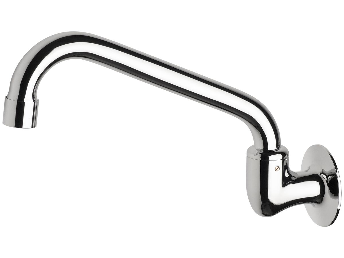 reece Standard Swivel Wall Economy Outlet 175mm Chrome (4 Star) Lead Free