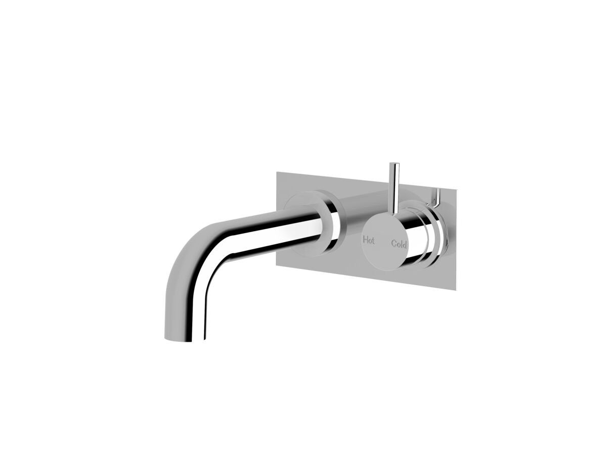 reece Sussex Scala 32mm Curved Bath Mixer Tap Outlet System Right Hand 160mm Outlet Chrome